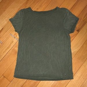 Soft green tee shirt